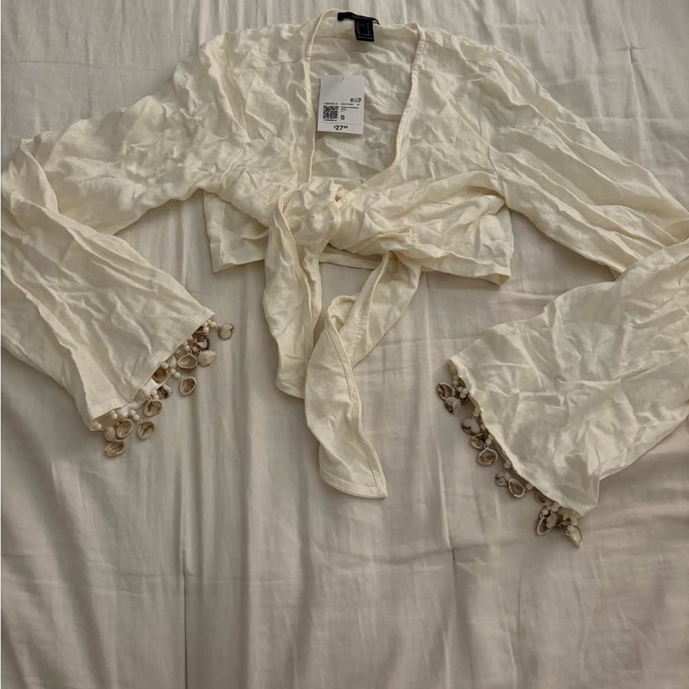 Forever 21 White Blouse